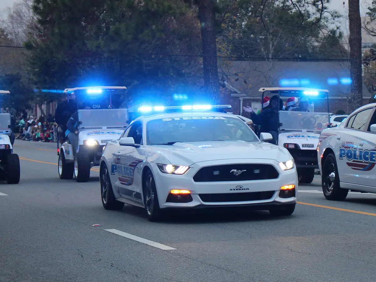포드 머스탱 경찰차 실제 차량 사진