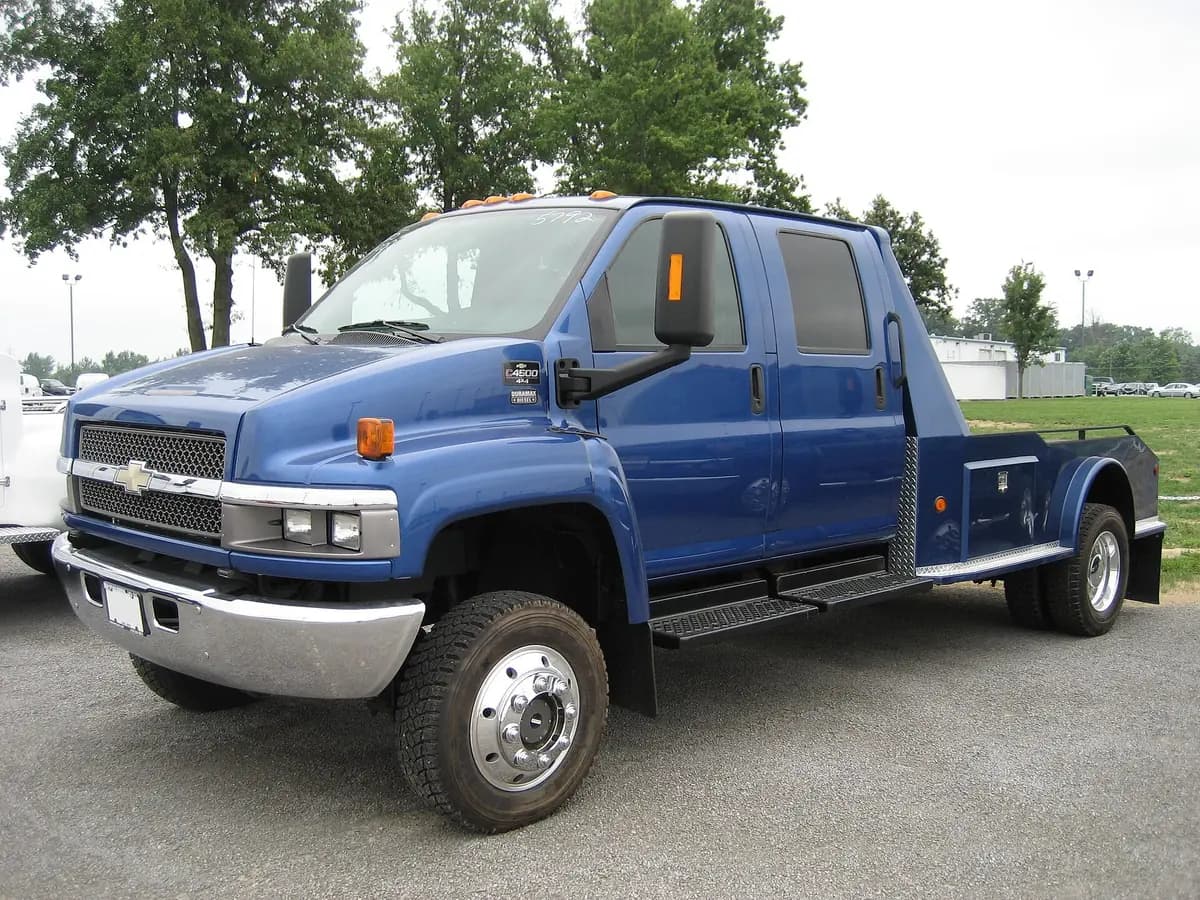 쉐보레 코디악 4x4 픽업 개조차 실제 차량 사진